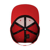 Fitted Snapback - Black/Red - One Size