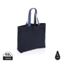 Impact Aware™ 240 gsm rcanvas large tote undyed, navy