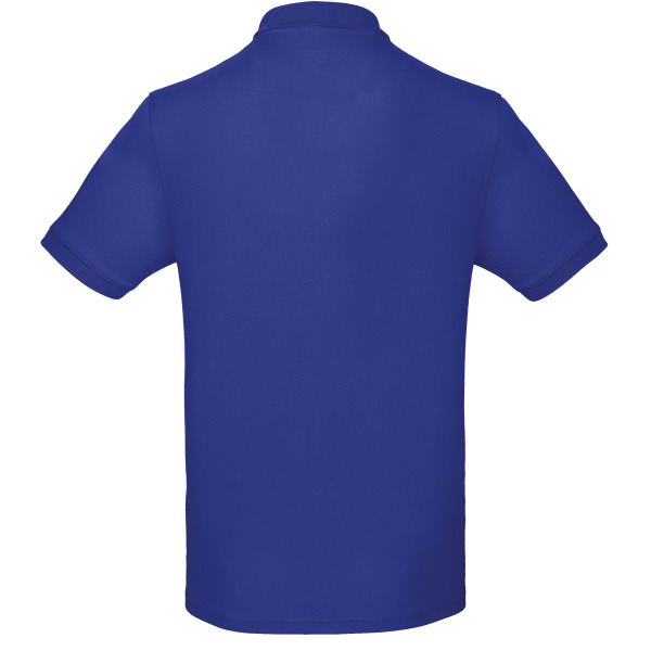 Men's organic polo shirt Cobalt Blue S