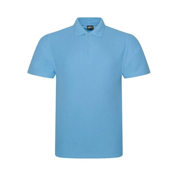 Pro Piqué Polo Shirt, Sky Blue, S, Pro RTX