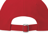 Pro-Style Heavy Brushed Cotton Cap - Classic Red - One Size