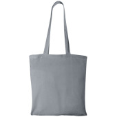 Carolina 100 g/m² cotton tote bag 7L - Grey