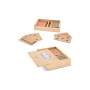 Kaartspel in bamboe geschenkverpakking - Hout