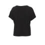 Woman´s Boxy Ecovero T-shirt Black S