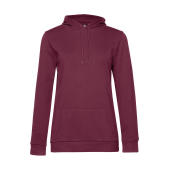 #Hoodie /women French Terry - Wine - 2XL