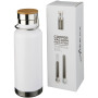 Thor 480 ml copper vacuum insulated water bottle - White