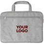 rPET laptoptas Ibrahim grijs