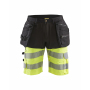 High Vis short met gereedschapszakken