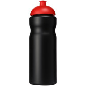 Baseline® Plus 650 ml dome lid sport bottle - Solid black/Red