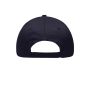 MB6212 6 Panel Brushed Sandwich Cap - navy/red - one size