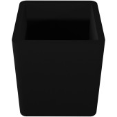 SCX.design O11 antibacteriële potloodhouder met oplichtend logo en dubbele USB-uitgang - Zwart