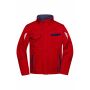 Workwear Softshell Jacket - COLOR - - red/navy - 6XL