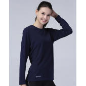 Ladies' Performance T-Shirt LS - Navy - M (12)