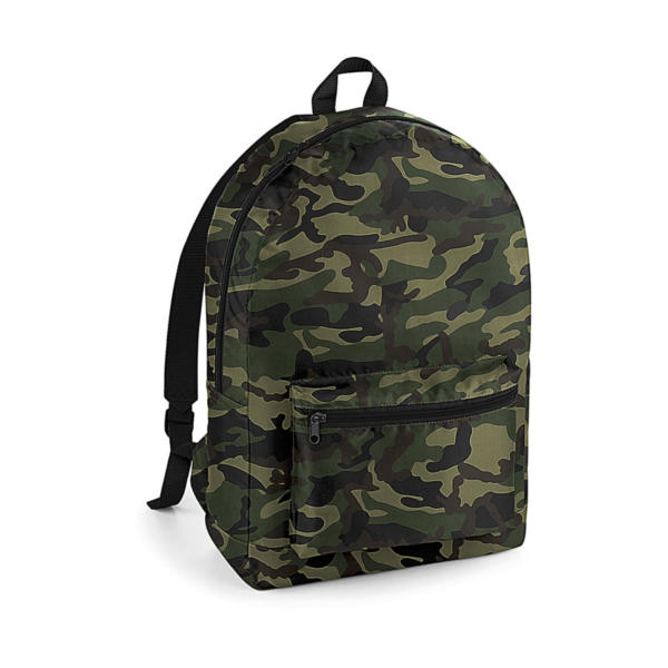 Packaway Backpack - Jungle Camo/Black