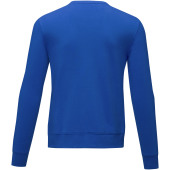 Zenon heren sweater met crewneck - Blauw - 3XL