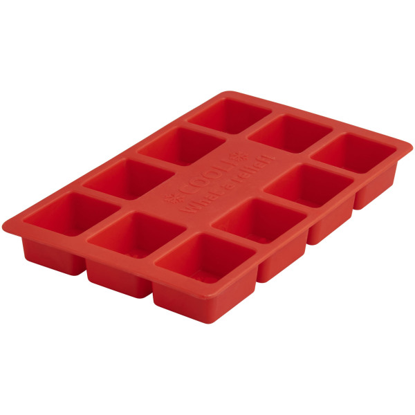 Chill customisable ice cube tray - Red