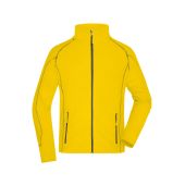 Men's Structure Fleece Jacket - yellow/carbon - 3XL