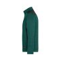 Men's Knitted Workwear Fleece Half-Zip - STRONG - - dark-green-melange/black - S