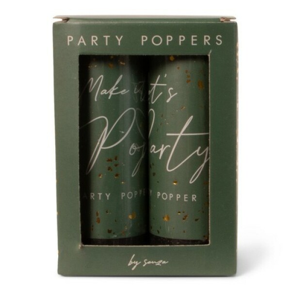 SENZA Party Poppers Groen /2