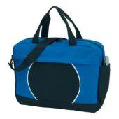Documenten tas PI blauw, zwart