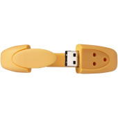 Bracelet USB stick - Oranje - 4GB