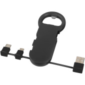 Phial flesopener met 3-in-1 oplaadkabel Phial flesopener met 3-in-1 oplaadkabel