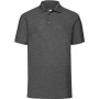 65/35 Polo (63-402-0) Dark Heather Grey S