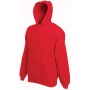 Classic Hooded Sweat (62-208-0) Red XXL