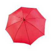 Paraplu met gebogen houten steel en handvat polyester P-190T Paraplu met gebogen houten steel en handvat polyester P-190T
