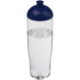 H2O Active® Tempo 700 ml dome lid sport bottle - Transparent/Blue