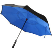 Pongee paraplu Constance blauw
