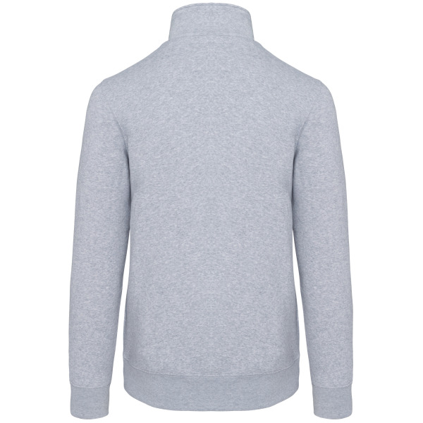Sweater met ritshals Oxford Grey XS