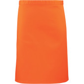 Colours Mid Length Apron Orange One Size