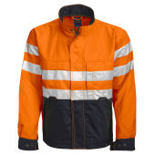 6401 Jacket HV CL.3 Orange/Black 3XL