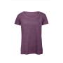 B&C Triblend T Women , Heather Purple, XS