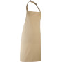 Colours Bib Apron Khaki Beige One Size