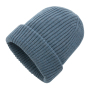 Impact AWARE™ Polylana® dubbel gebreide beanie, blauw