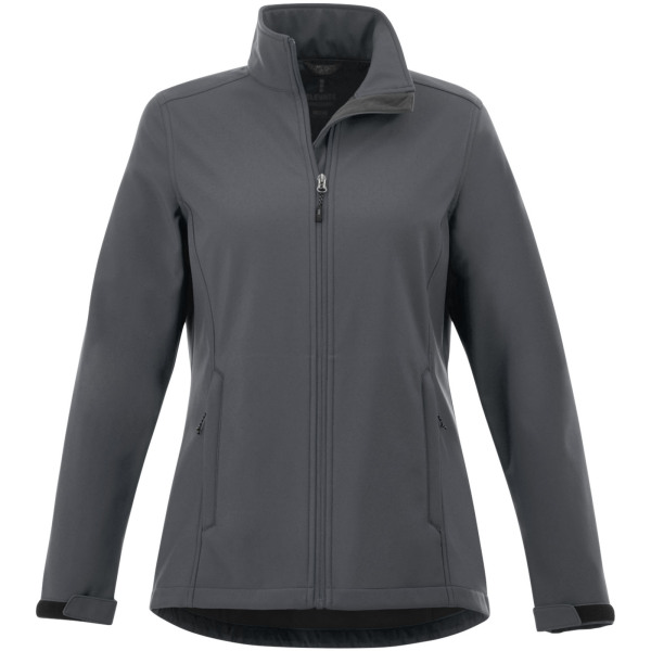 Maxson women's softshell jacket - Storm grey - XL