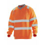 -5123 Hi-vis sweatshirt oranje xxl