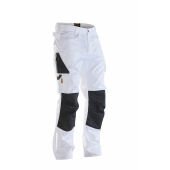 Jobman 2321 Service trousers wit/zwart D120