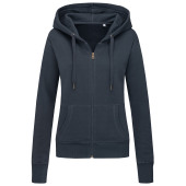 Stedman Sweater Hooded Zip for her 532c blue midnight XL