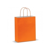 Draagtas papier middel 120g/m² - Oranje