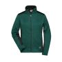 Ladies' Knitted Workwear Fleece Jacket - STRONG - - dark-green-melange/black - M