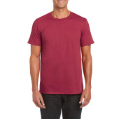 Gildan T-shirt SoftStyle SS for him Antique Cherry Red M