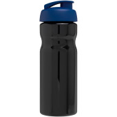 H2O Active® Base 650 ml sportfles met flipcapdeksel - Zwart/Blauw