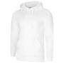 Deluxe Hooded Sweatshirt - 2XL - White