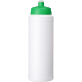 Baseline® Plus 750 ml flaska med sportlock - Vit/Grön
