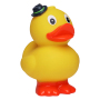 Squeaky duck standing bavarian - multicoloured