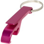 Tao bottle and can opener keychain - Magenta