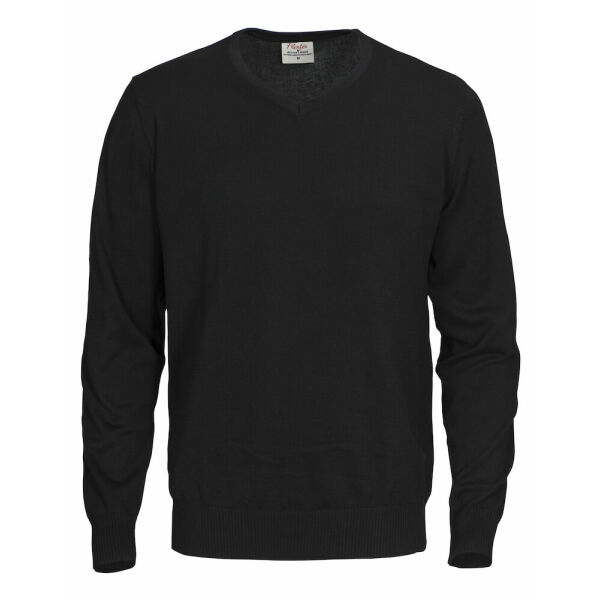 Printer Forehand knitted pullover Black 3XL